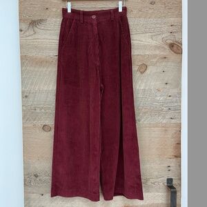 Caron Callahan Andes Corduroy Pants in Auburn (size 4)